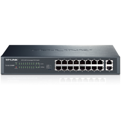 TP-Link TL-SL1218MP 專為安防監(jiān)控設(shè)計的16口百兆PoE VLAN隔離交換機深度解析